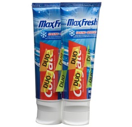 COLGATE Max Fresh Cool Mint dentifrice 2 x 75 ml