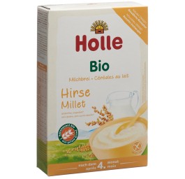 HOLLE bouillie au lait millet bio 250 g