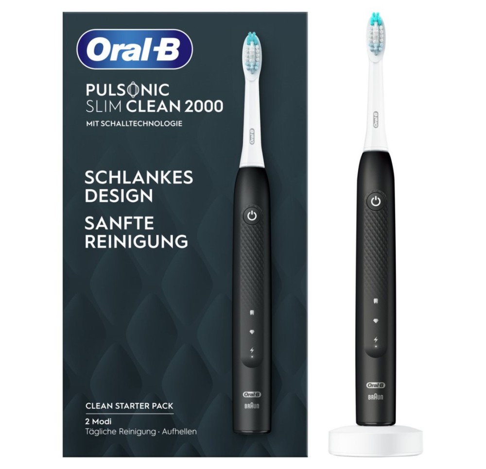 ORAL-B Pulsonic Slim Clean 2000 noir