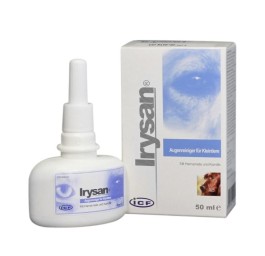 IRYSAN sol nettoyante yeux ad us vet. fl 50 ml