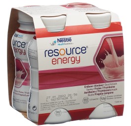 RESOURCE Energy fraise framboise 4 fl 200 ml