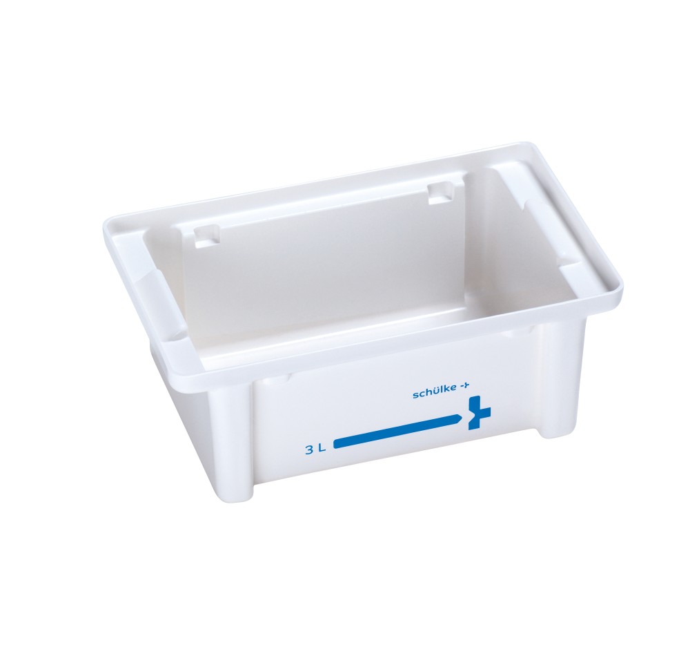 SCHÜLKE bacs instruments 3l set couv transparent
