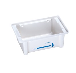 SCHÜLKE bacs instruments 3l set couv transparent