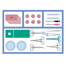 MEDISET set de pansement INOZ 4 pce