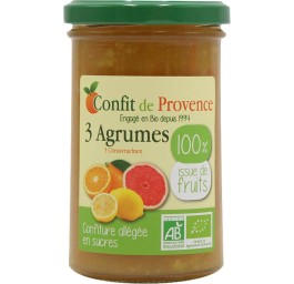 CONFIT PROVENCE confiture 3 agru s suc ajou 290 g