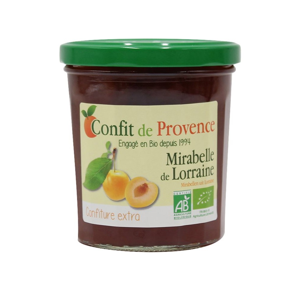CONFIT PROVENCE confiture mirabel Lorrai 370 g CONFIT PROVENCE confiture mirabel Lorrai 370 g