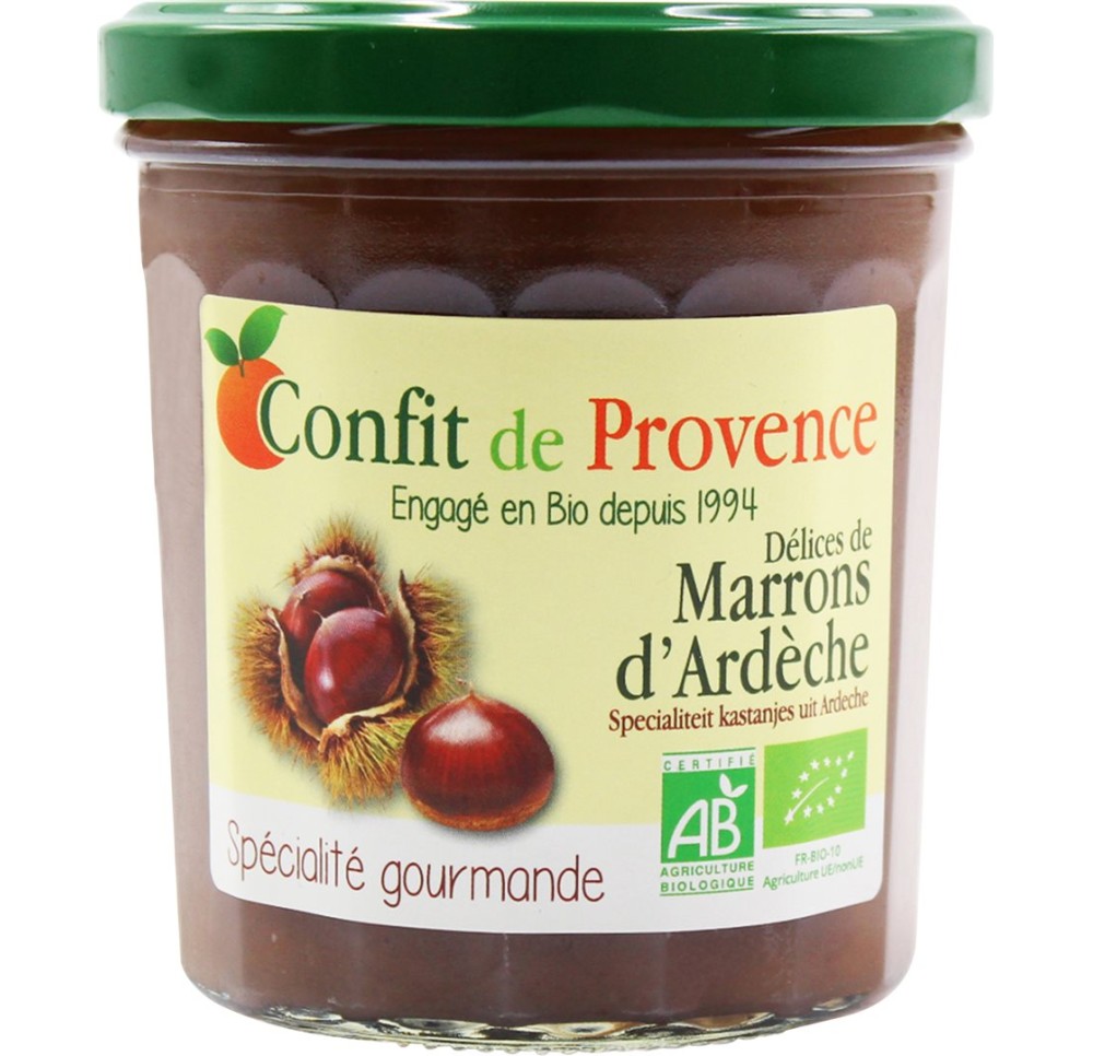 CONFIT PROVENCE confiture marrons d'Ardèche 370 g CONFIT PROVENCE confiture marrons d'Ardèche 370 g