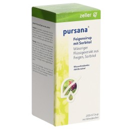 PURSANA sirop aux figues avec sorbitol 200 ml
