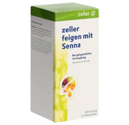 ZELLER figues avec du séné sirop fl 200 ml