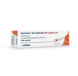 HYRIMOZ SensoReady sol inj 40 mg/0.4ml 0.4 ml