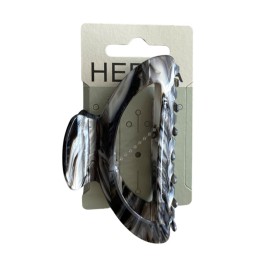 HERBA pince 9cm arr acétate gris clair gr