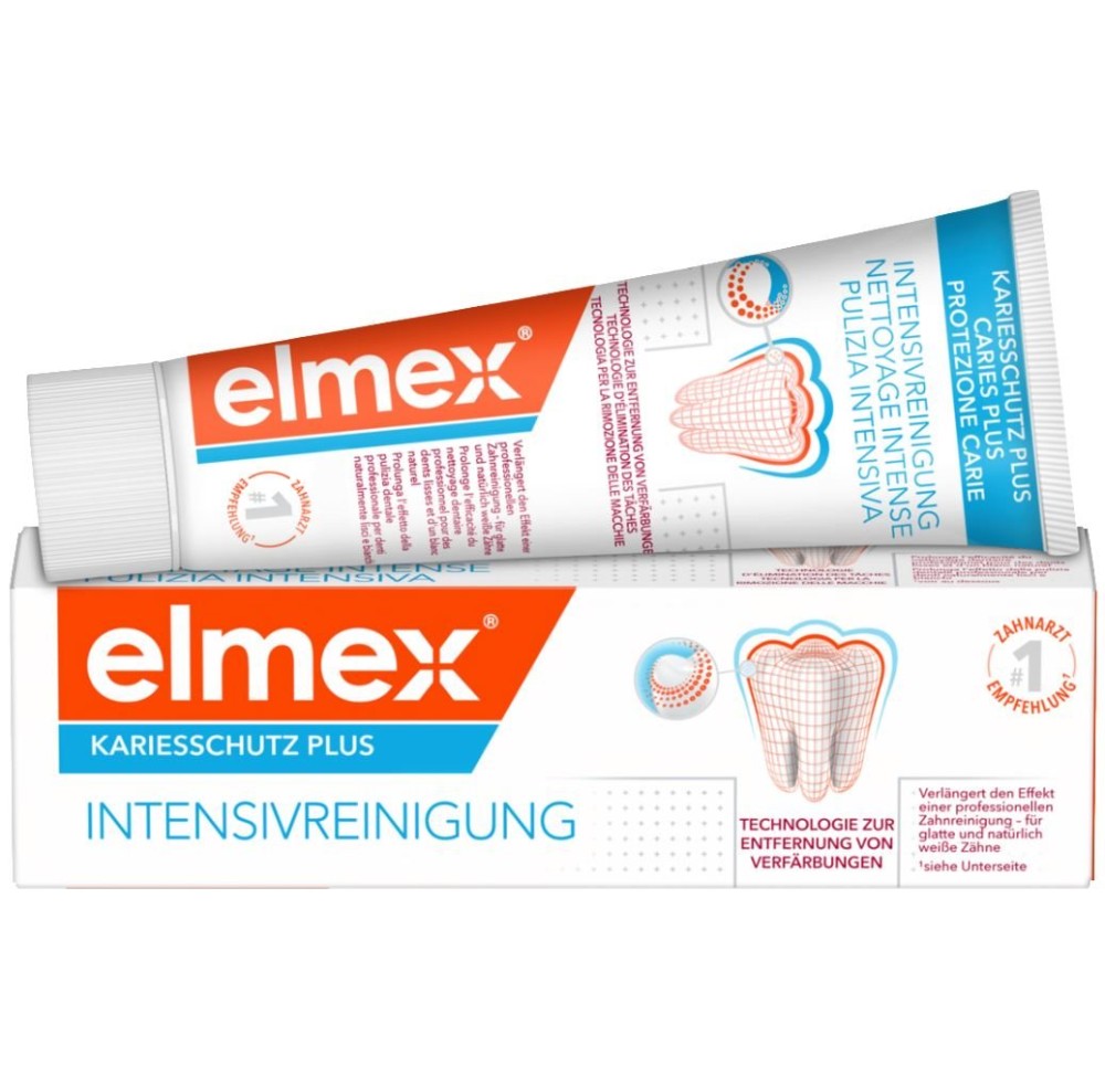 ELMEX NETTOYAGE INTENSE dentifrice tb 50 ml