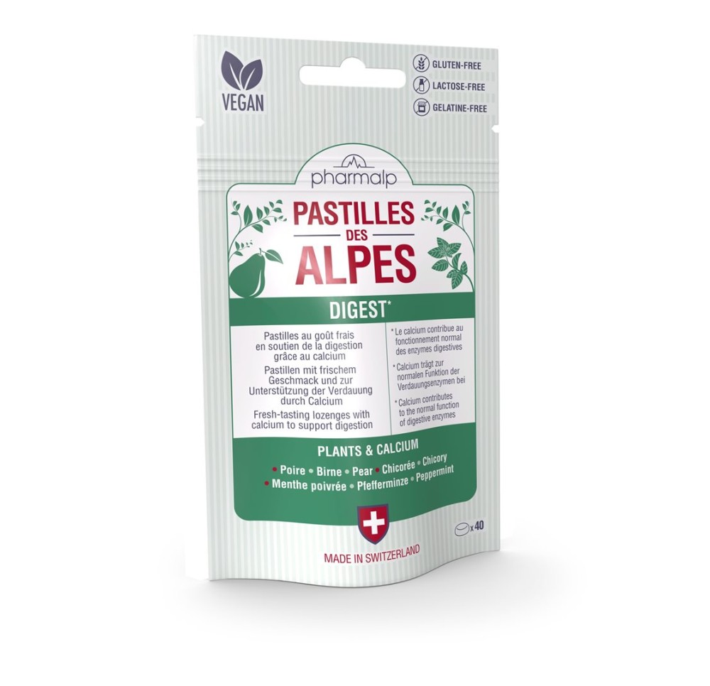 PHARMALP Pastilles des Alpes Digest sach 40 pce