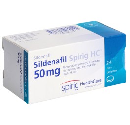 SILDENAFIL Spirig HC cpr pell 50 mg 24 pce