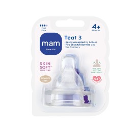 MAM tétine 3 4+m 2 pce