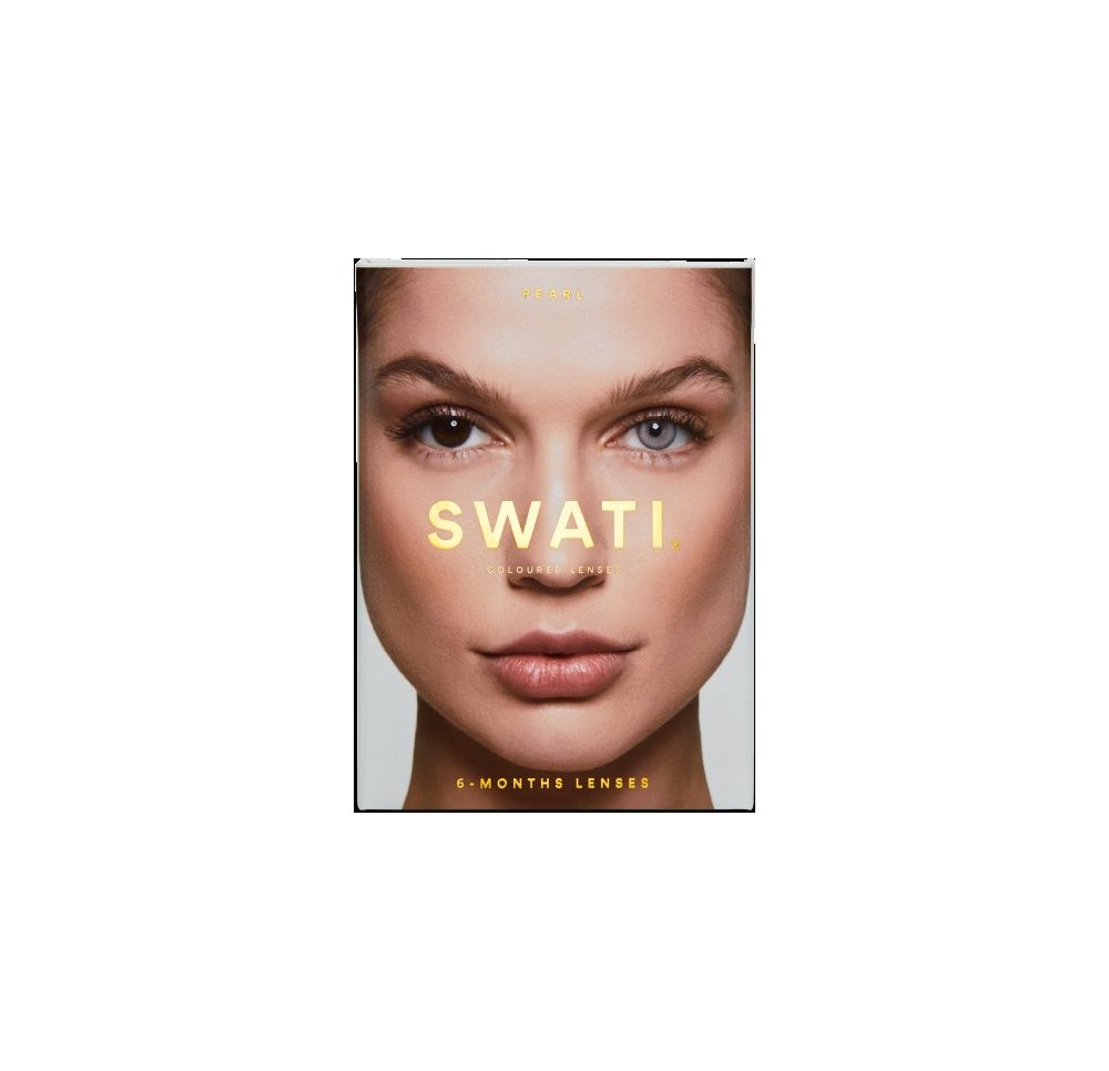 SWATI Kontaktlinsen 6 Monate PEARL 1 paire