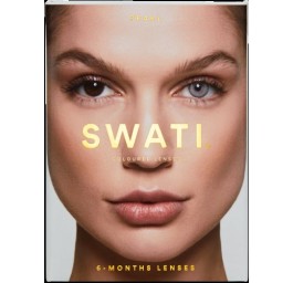SWATI Kontaktlinsen 6 Monate PEARL 1 paire