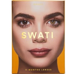 SWATI Kontaktlinsen 6 Monate HONEY 1 paire