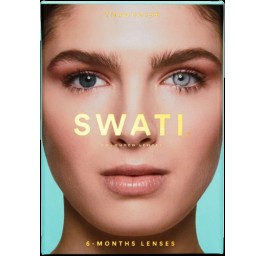 SWATI Kontaktlinsen 6 Monate TURQUOISE 1 paire