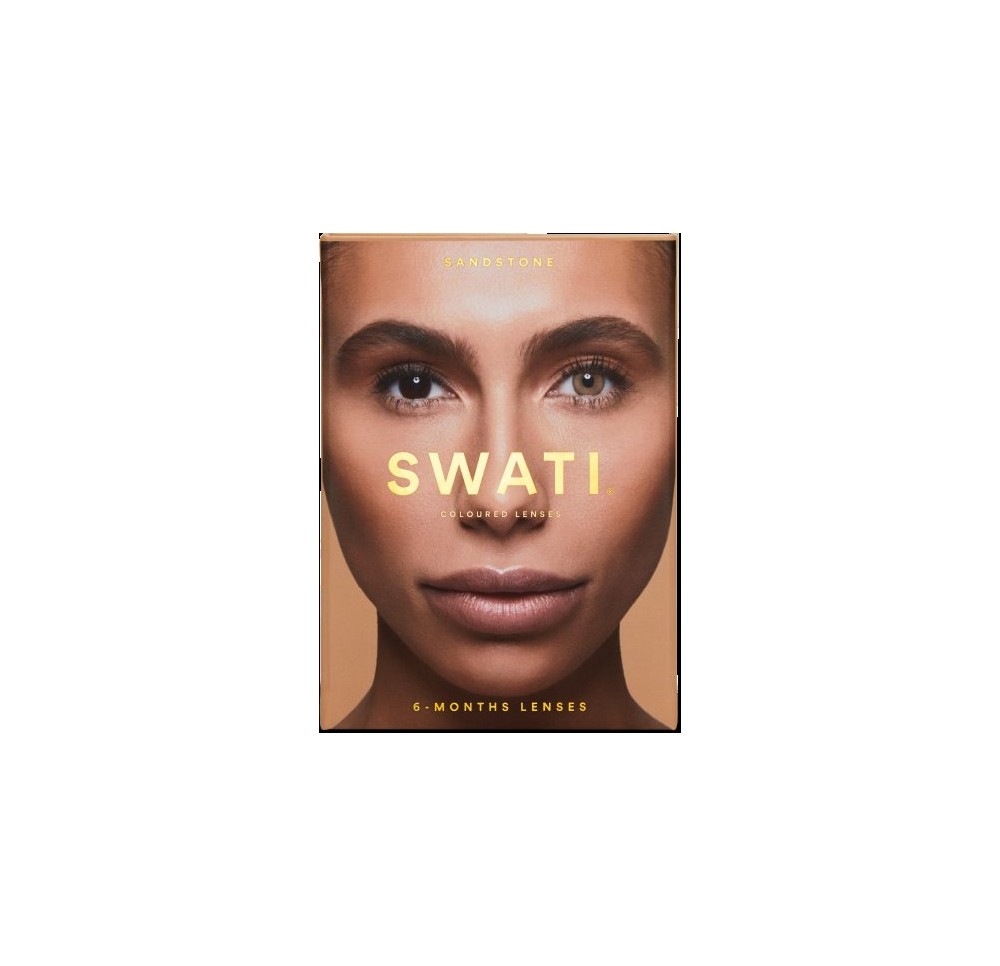 SWATI Kontaktlinsen 6 Monate SANDSTONE 1 paire