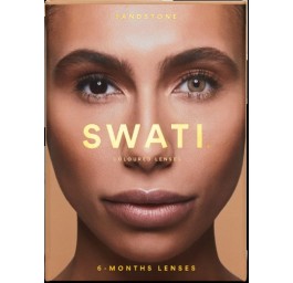 SWATI Kontaktlinsen 6 Monate SANDSTONE 1 paire