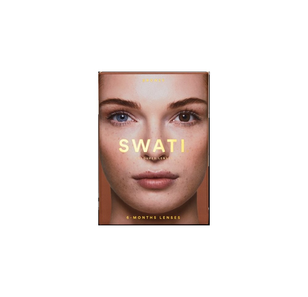 SWATI Kontaktlinsen 6 Monate BRONZE 1 paire