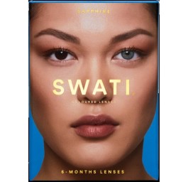 SWATI Kontaktlinsen 6 Monate SAPPHIRE 1 paire