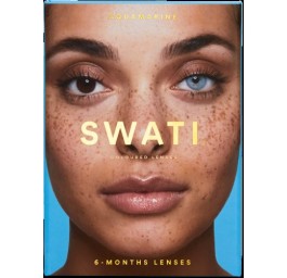 SWATI Kontaktlinsen 6 Monate AQUAMARINE 1 paire