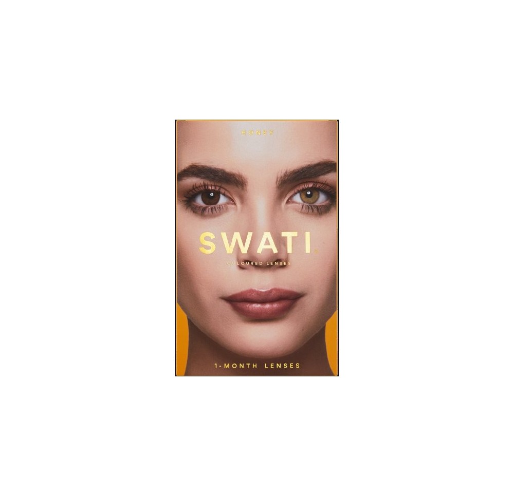 SWATI Kontaktlinsen 1 Monat HONEY 1 paire