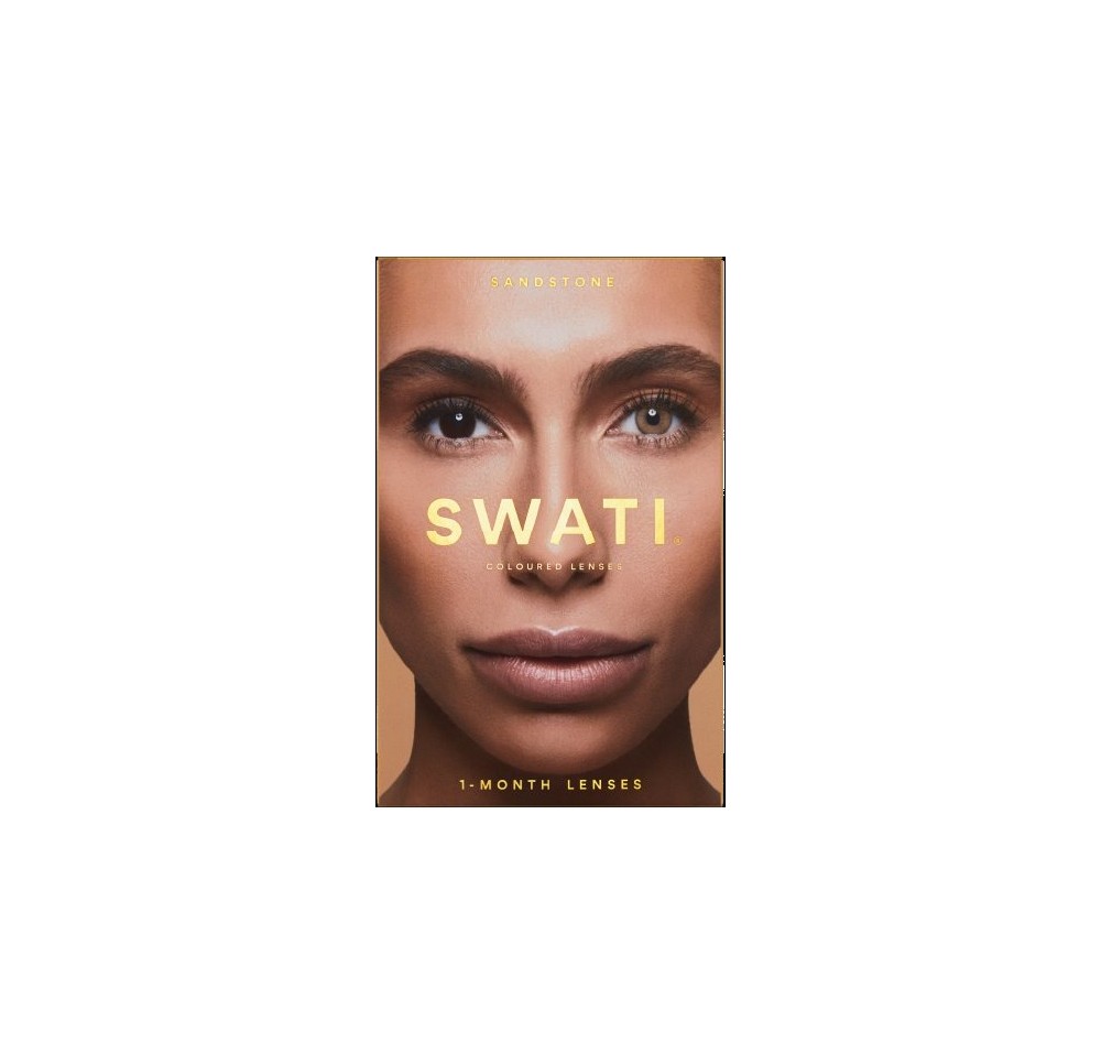 SWATI Kontaktlinsen 1 Monat SANDSTONE 1 paire