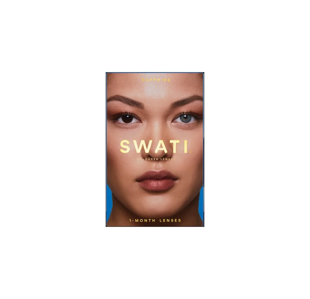 SWATI Kontaktlinsen 1 Monat SAPPHIRE 1 paire
