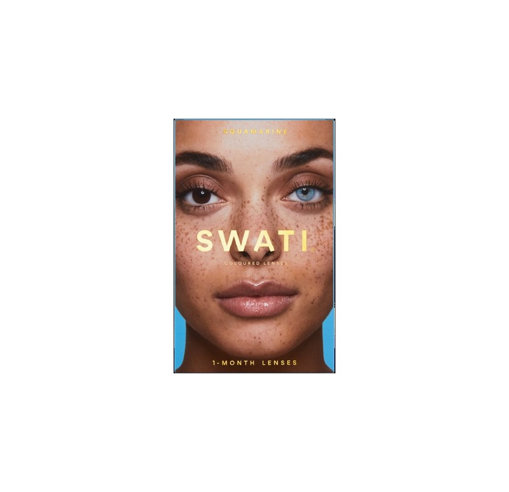 SWATI Kontaktlinsen 1 Monat AQUAMARINE 1 paire