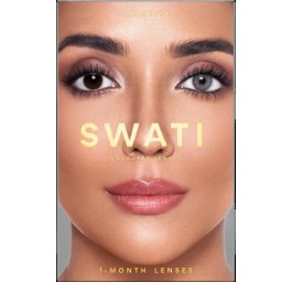 SWATI Kontaktlinsen 1 Monat GRAPHITE 1 paire