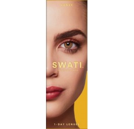 SWATI Kontaktlinsen 1 Tag HONEY 5 paire