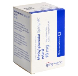 METHYLPHENIDATE Spirig HC cpr ret 18 mg bte 30 pce
