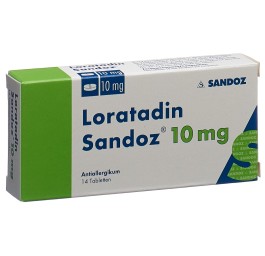 LORATADINE Sandoz cpr 10 mg 14 pce