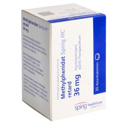 METHYLPHENIDATE Spirig HC cpr ret 36 mg bte 30 pce
