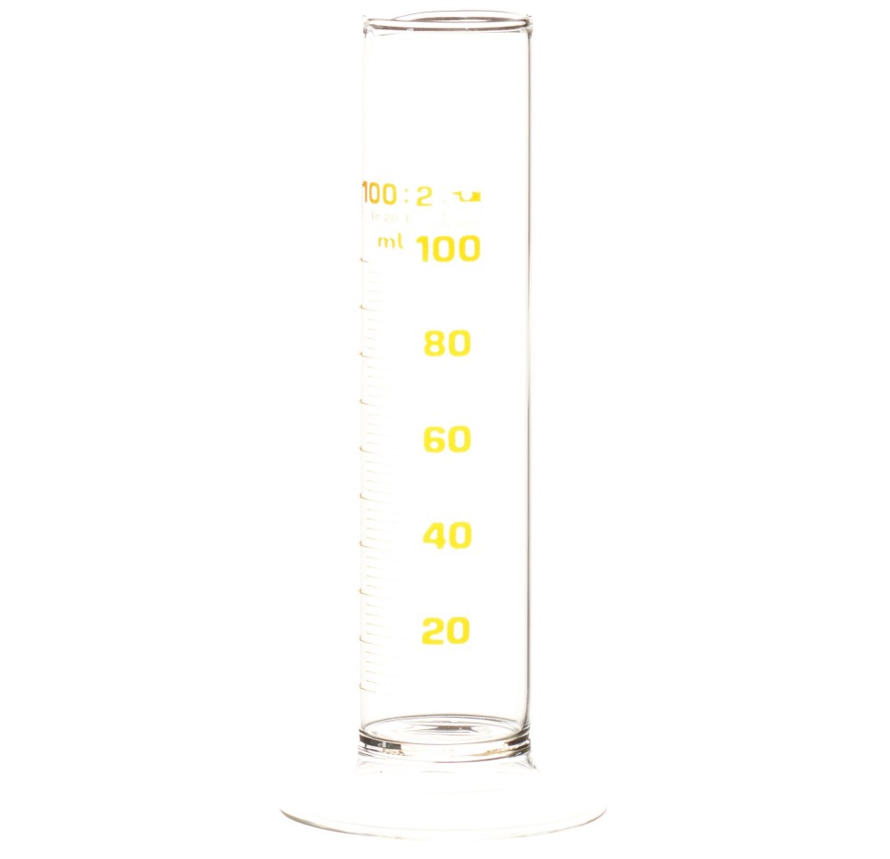 ASSISTENT cylindre gradué 100ml forme basse
