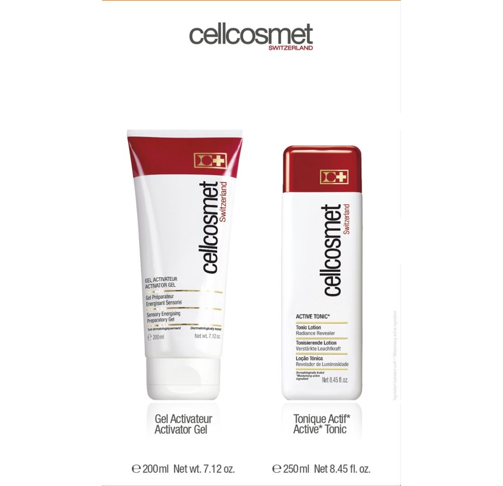 CELLCOSMET CW Act Tonic&Activ Gel Hero Set 2pce