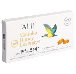 TAHI pastilles miel de Manuka UMF 15+ 8 x 2.8 g