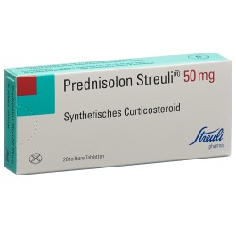 PREDNISOLONE Streuli cpr 50 mg 20 pce