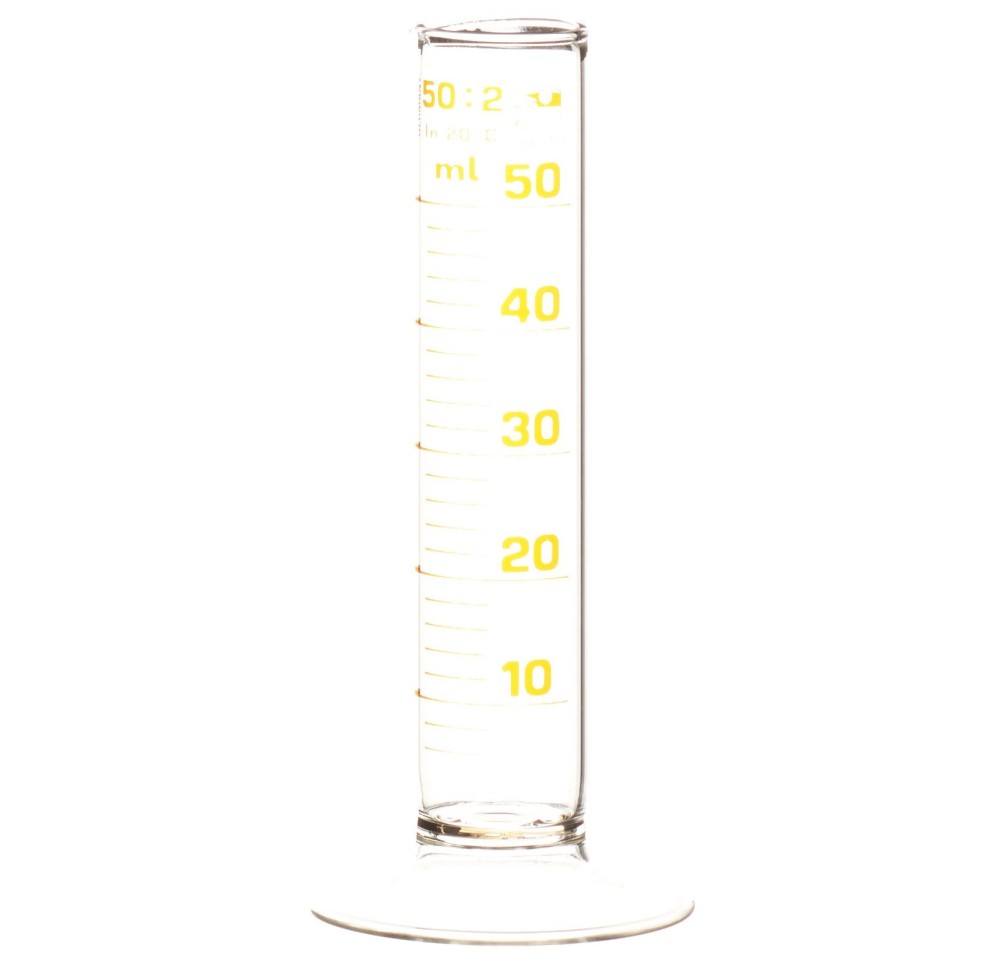 ASSISTENT cylindre gradué 50ml forme basse