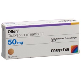 OLFEN Lactab 50 mg 20 pce