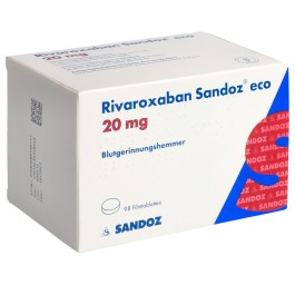 RIVAROXABAN Sandoz eco cpr pell 20 mg 98 pce