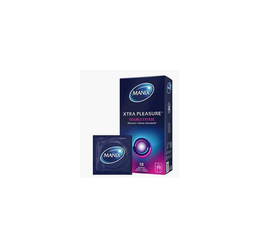 MANIX Xtra Pleasure préservatifs 10 pce
