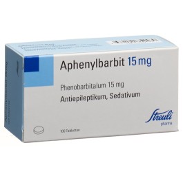 APHENYLBARBITE Streuli cpr 15 mg 100 pce