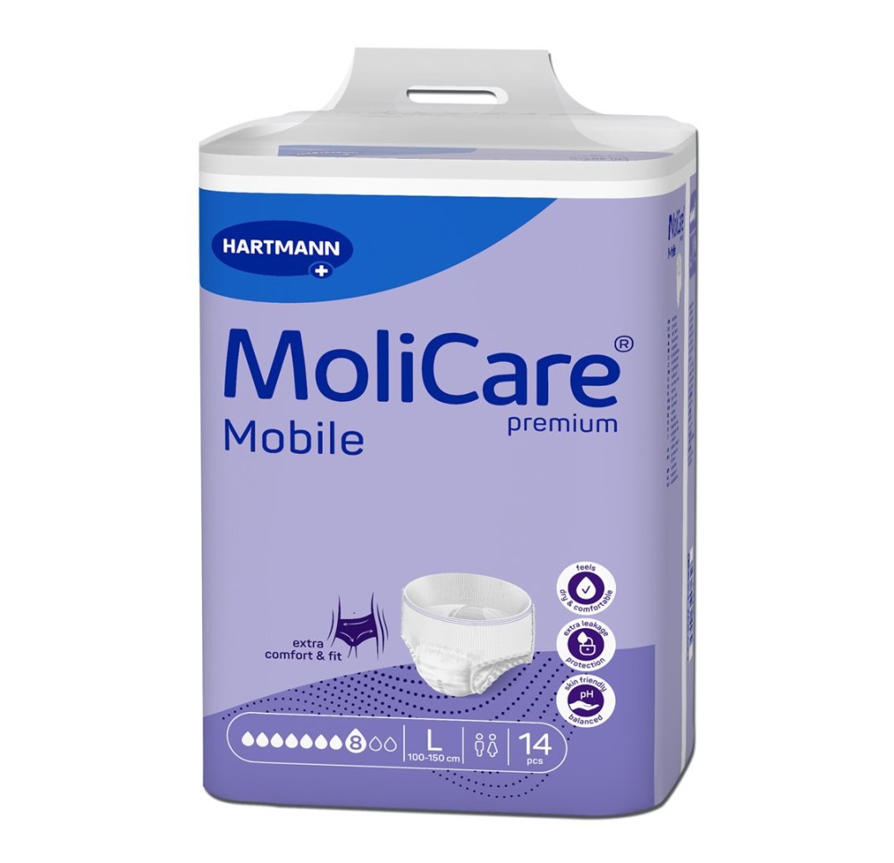 MOLICARE Mobile 8 L 14 pce MOLICARE Mobile 8 L 14 pce