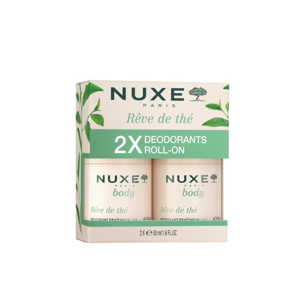 NUXE Rêve de Thé Duo Déo Hydra 24h fraîcheur 2 pce
