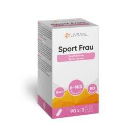 LIVSANE Sport femme caps verre 90 pce