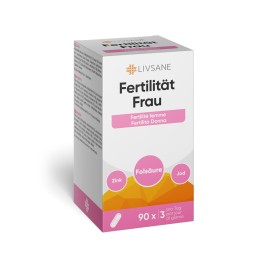 LIVSANE Fertilité femme caps verre 90 pce